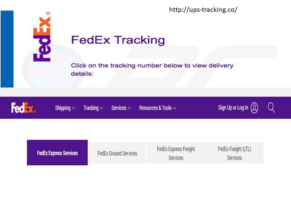 Tracking number